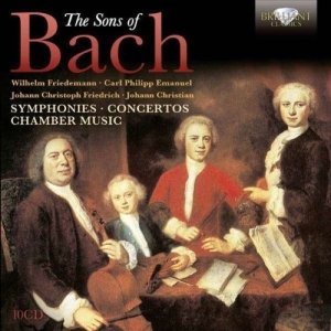 The Sons Of Bach - Symphonies Concertos Chamber Music i gruppen CD hos Bengans Skivbutik AB (1004541)