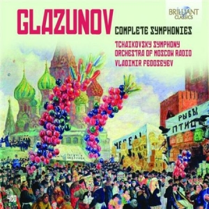 Glazunov - Complete Symphonies i gruppen CD hos Bengans Skivbutik AB (1004567)