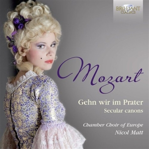 Mozart - Secular Canons i gruppen CD hos Bengans Skivbutik AB (1004580)