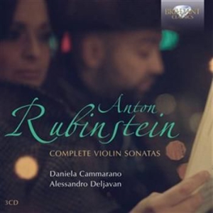 Rubinstein - Complete Violin Sonatas i gruppen CD hos Bengans Skivbutik AB (1004595)