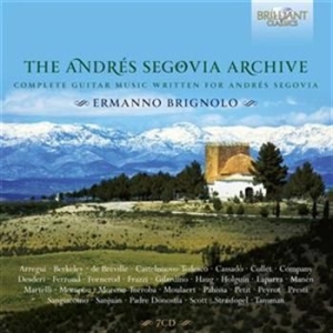 Brignolo Ermanno - The Andres Segovia Archive i gruppen CD hos Bengans Skivbutik AB (1004621)