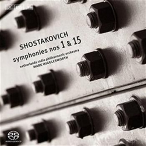 Shostakovich Dmitry - Symphonies 1&15 (Sacd) i gruppen Musikk / SACD / Klassisk hos Bengans Skivbutik AB (1006282)