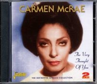 Mcrae Carmen - Very Thought Of You (The Definitive i gruppen CD hos Bengans Skivbutik AB (1008619)