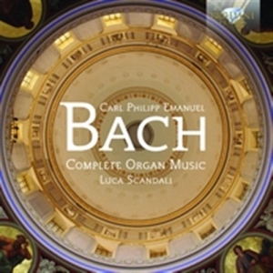 Cpe Bach - Organ Music i gruppen CD hos Bengans Skivbutik AB (1016806)