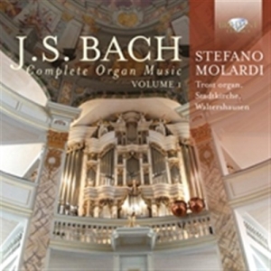 Js Bach - Organ Music Vol 1 i gruppen CD hos Bengans Skivbutik AB (1016812)