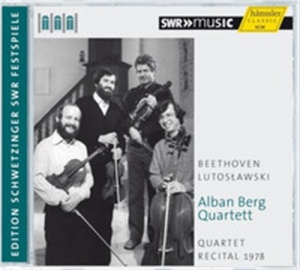 Alban Berg Quartett - Recital 1978 i gruppen CD hos Bengans Skivbutik AB (1022236)