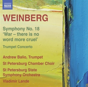 Weinberg - Symphony No 18 i gruppen CD hos Bengans Skivbutik AB (1027285)