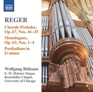 Reger - Organ Works Vol 15 i gruppen CD hos Bengans Skivbutik AB (1027293)