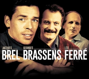 Brel Jacques George Brassens Leo - Jacques - George - Leo i gruppen CD hos Bengans Skivbutik AB (1044854)