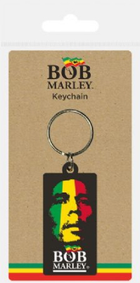 Bob Marley - Bob Marley Rubber Keychain (Face) i gruppen MERCH hos Bengans Skivbutik AB (104506)