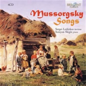 Mussorgsky Modest - Songs i gruppen CD hos Bengans Skivbutik AB (1047186)