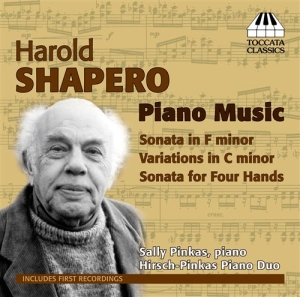 Shapero - Piano Music i gruppen CD hos Bengans Skivbutik AB (1047220)