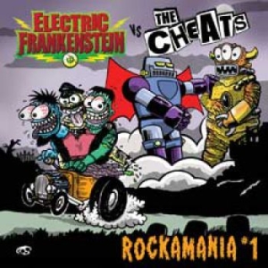 Electric Frankenstein/The Cheats - Rockamania I i gruppen VINYL hos Bengans Skivbutik AB (1057313)