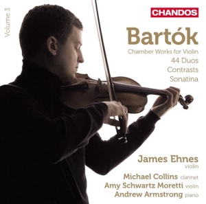 Bartok - Chamber Works For Violin Vol 3 i gruppen CD hos Bengans Skivbutik AB (1058001)