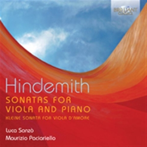 Hindemith - Sonatas For Viola And Piano i gruppen CD hos Bengans Skivbutik AB (1058011)