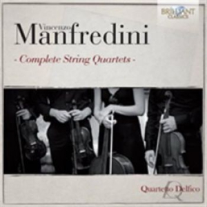 Manfredini - Complete String Quartets i gruppen CD hos Bengans Skivbutik AB (1058013)