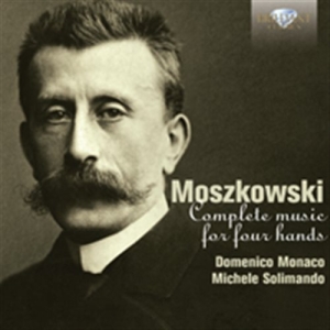 Moszkowski - Music For Four Hands i gruppen CD hos Bengans Skivbutik AB (1058015)