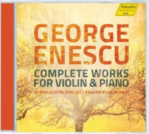 Enescu - Works For Violin&Piano i gruppen CD hos Bengans Skivbutik AB (1058040)