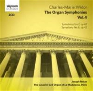 Widor - The Organ Symphonies Vol 4 i gruppen CD hos Bengans Skivbutik AB (1058060)