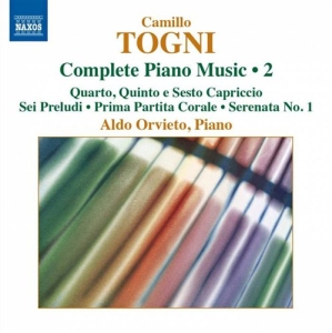 Togni - Piano Music Vol 2 i gruppen CD hos Bengans Skivbutik AB (1076683)