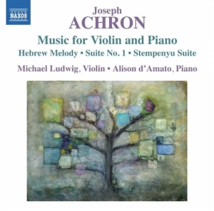 Achron - Music For Violin And Piano i gruppen CD hos Bengans Skivbutik AB (1088092)