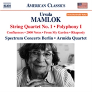 Mamlok - String Quartet i gruppen VI TIPSER / Julegavetips CD hos Bengans Skivbutik AB (1088093)