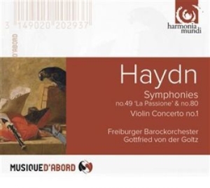 Haydn J. - Violin Concerto/Sym.No.49 i gruppen CD hos Bengans Skivbutik AB (1088117)