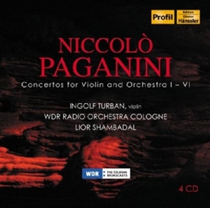 Paganini - Violin Concertos i gruppen CD hos Bengans Skivbutik AB (1088143)