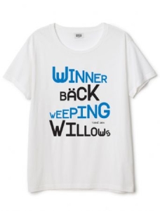 Winnebäck Lars - T-shirt M Vit Weeping - Winnerbäck i gruppen MERCH hos Bengans Skivbutik AB (1112288)