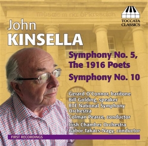 Kinsella - Symphonies 5&10 i gruppen CD hos Bengans Skivbutik AB (1113211)