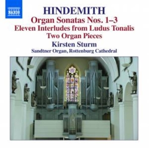 Hindemith - Organ Sonatas i gruppen CD hos Bengans Skivbutik AB (1114151)