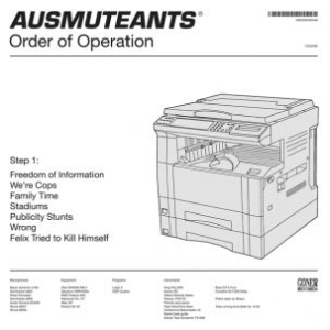 Ausmuteants - Order Of Operation i gruppen CD hos Bengans Skivbutik AB (1117733)