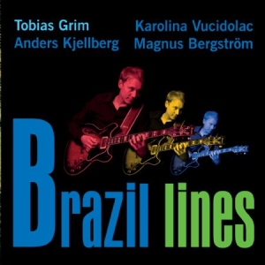 Tobias Grim Trio - Brazil Lines i gruppen CD hos Bengans Skivbutik AB (1125460)