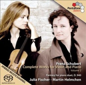 Schubert - Works For Violin i gruppen Musikk / SACD / Klassisk hos Bengans Skivbutik AB (1127872)