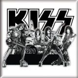 KISS - Fridge Magnet: Graphite Band i gruppen Minishops / Kiss hos Bengans Skivbutik AB (1129636)