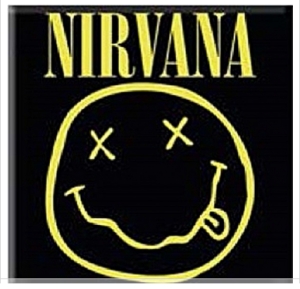 Nirvana - Smiley - Fridge Magnet i gruppen Minishops / Nirvana hos Bengans Skivbutik AB (1129642)