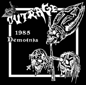 Outrage - 1985 Demo(N)S (Lp+Poster) i gruppen VINYL hos Bengans Skivbutik AB (1134401)