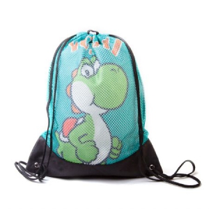 Nintendo Mario - Nintendo - Yoshi Mesh Gym Bag i gruppen MERCH hos Bengans Skivbutik AB (1146617)