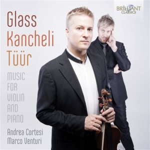 Glass / Kancheli / Tuur - Music For Violin And Piano i gruppen CD hos Bengans Skivbutik AB (1148213)