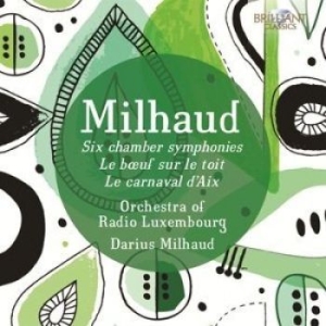 Milhaud - Chamber Symphonies i gruppen CD hos Bengans Skivbutik AB (1148219)