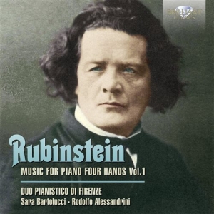 Rubinstein - Music For Piano Four Hands i gruppen CD hos Bengans Skivbutik AB (1148224)