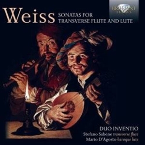 Weiss - Sonatas For Flute And Lute i gruppen CD hos Bengans Skivbutik AB (1148242)