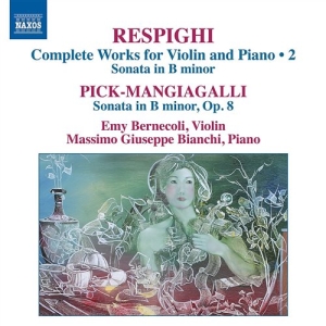 Respighi - Works For Violin 2 i gruppen CD hos Bengans Skivbutik AB (1153914)