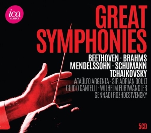 Various Composers - Great Symphonies i gruppen CD hos Bengans Skivbutik AB (1154683)