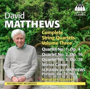 Matthews - String Quartets Vol 3 i gruppen CD hos Bengans Skivbutik AB (1156971)