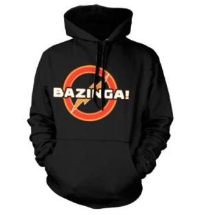 Big Bang Theory - Big Bang Theory Hoodie Bazinga Underground i gruppen MERCH hos Bengans Skivbutik AB (1165212)