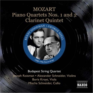 Mozart - Piano Quartets Nos. 1 & 2 i gruppen CD hos Bengans Skivbutik AB (1171357)