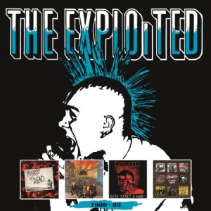 Exploited - 1980-83: 4Cd Box Set i gruppen Minishops / The Exploited hos Bengans Skivbutik AB (1172016)