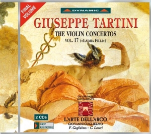 Tartini - The Violin Concertos Vol 17 i gruppen CD hos Bengans Skivbutik AB (1175596)