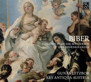 Biber Heinrich Ignaz Franz - Die Rosenkranz-Sonaten i gruppen CD hos Bengans Skivbutik AB (1188460)